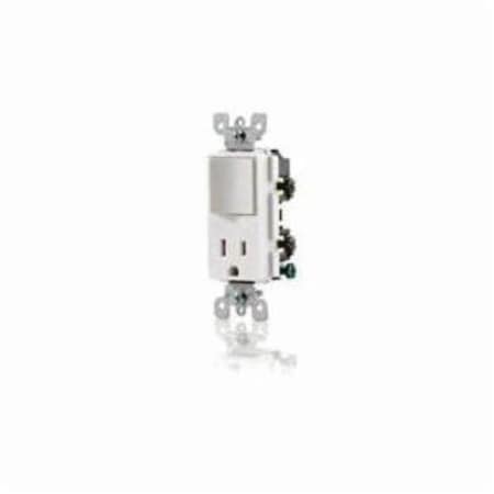 LEVITON Electrical Receptacles 15A 120V Tr Recep And Decora Sw Black T5625-E